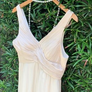 👗Elegant BHLDN Anthropologie ivory formal gown